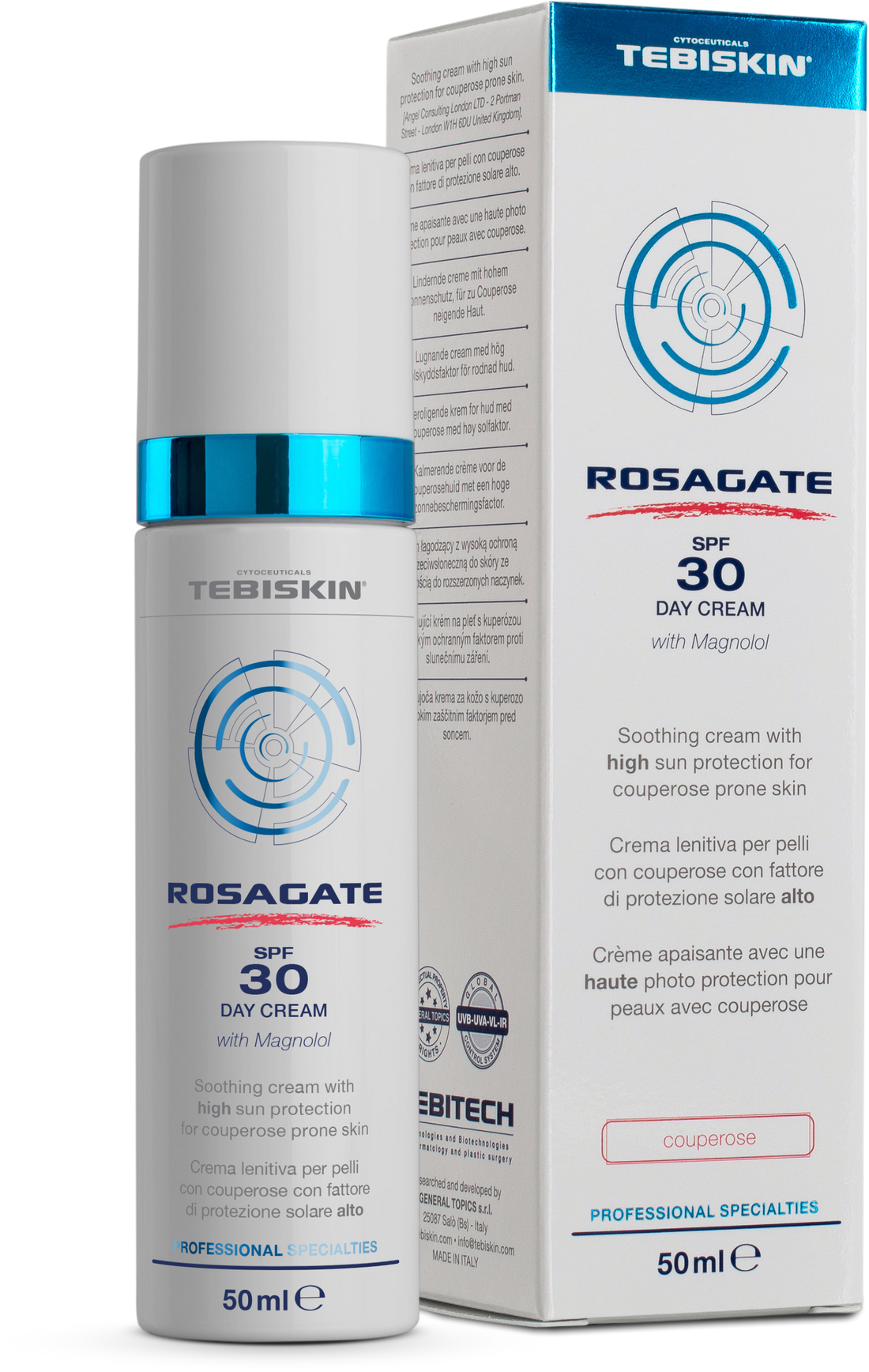 ROSAGATE® SPF 30 Day Cream kremas