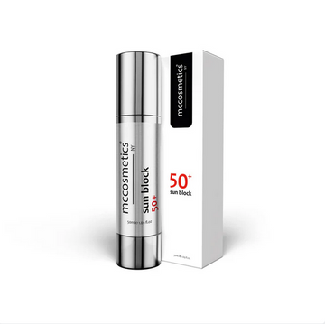 MCcosmetics Sun block cream SPF50 - apsauginis, drėkinatis kremas